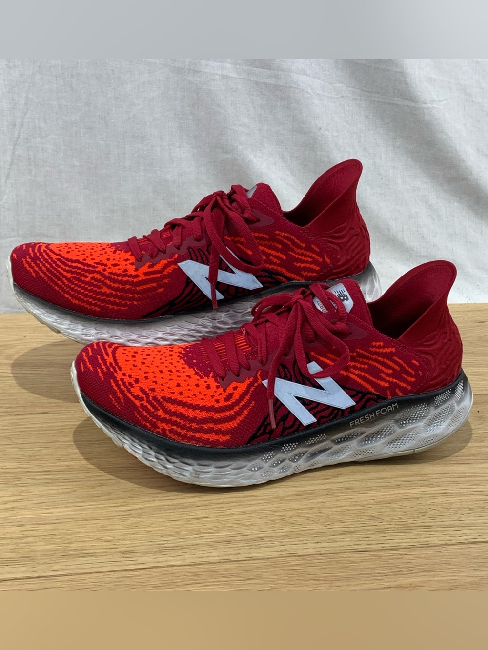 New Balance Fresh Foam 1080v10 Neo Crimson Red M1080R10 Men’s 9.5 D Running